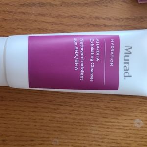 New sealed MURAD exfoliation cleanser